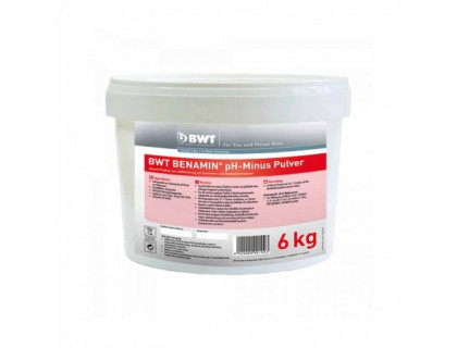  BENAMIN pH-minus Pulver, 6 кг BWT