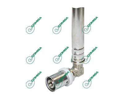 Трубка пресс хромированная для радиаторов 16х2-15-110 COMISA