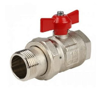 Кран шаровый с американкой 1 1/4"В x 1 1/4"Н